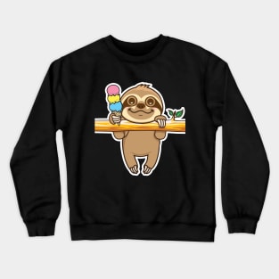 Sloth hangout Crewneck Sweatshirt